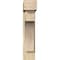 Ekena Millwork Westlake Block Rough Sawn Bracket w/ Offset Brace, Douglas Fir, 8"W x 26"D x 38"H BKT0806X26X38WTL05RDF - alternate 3